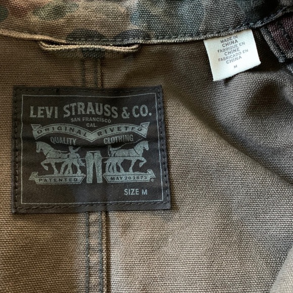 Levi’s cotton canvas camo jacket - Picture 11 of 11